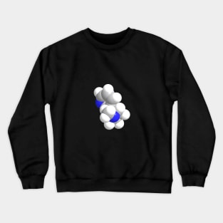 Nicotine Molecule Chemistry Crewneck Sweatshirt